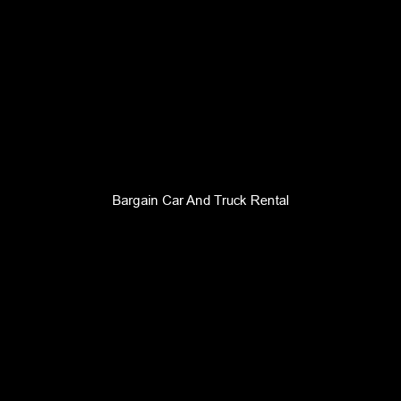 Bargain Car And Truck Rental